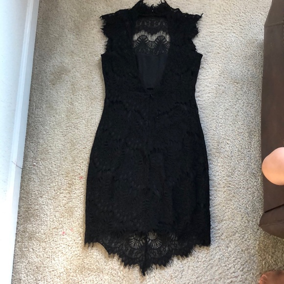 Lace black dress - Picture 2 of 4
